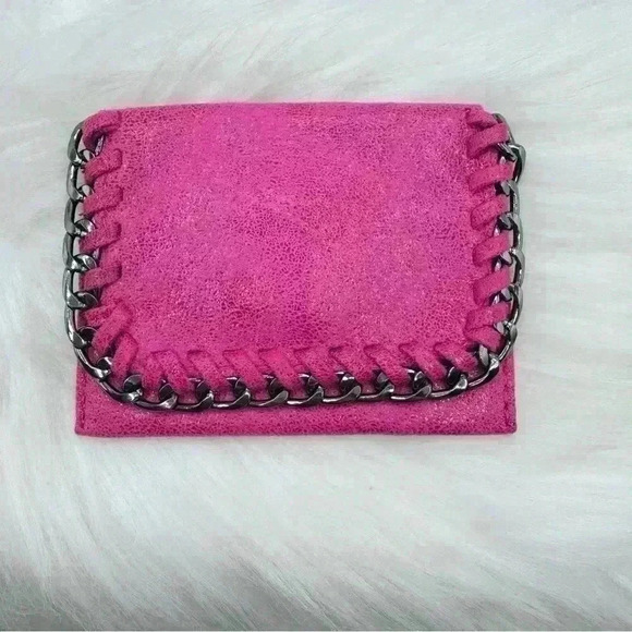 Hot Pink Card Serena Wallet - Picture 1 of 8